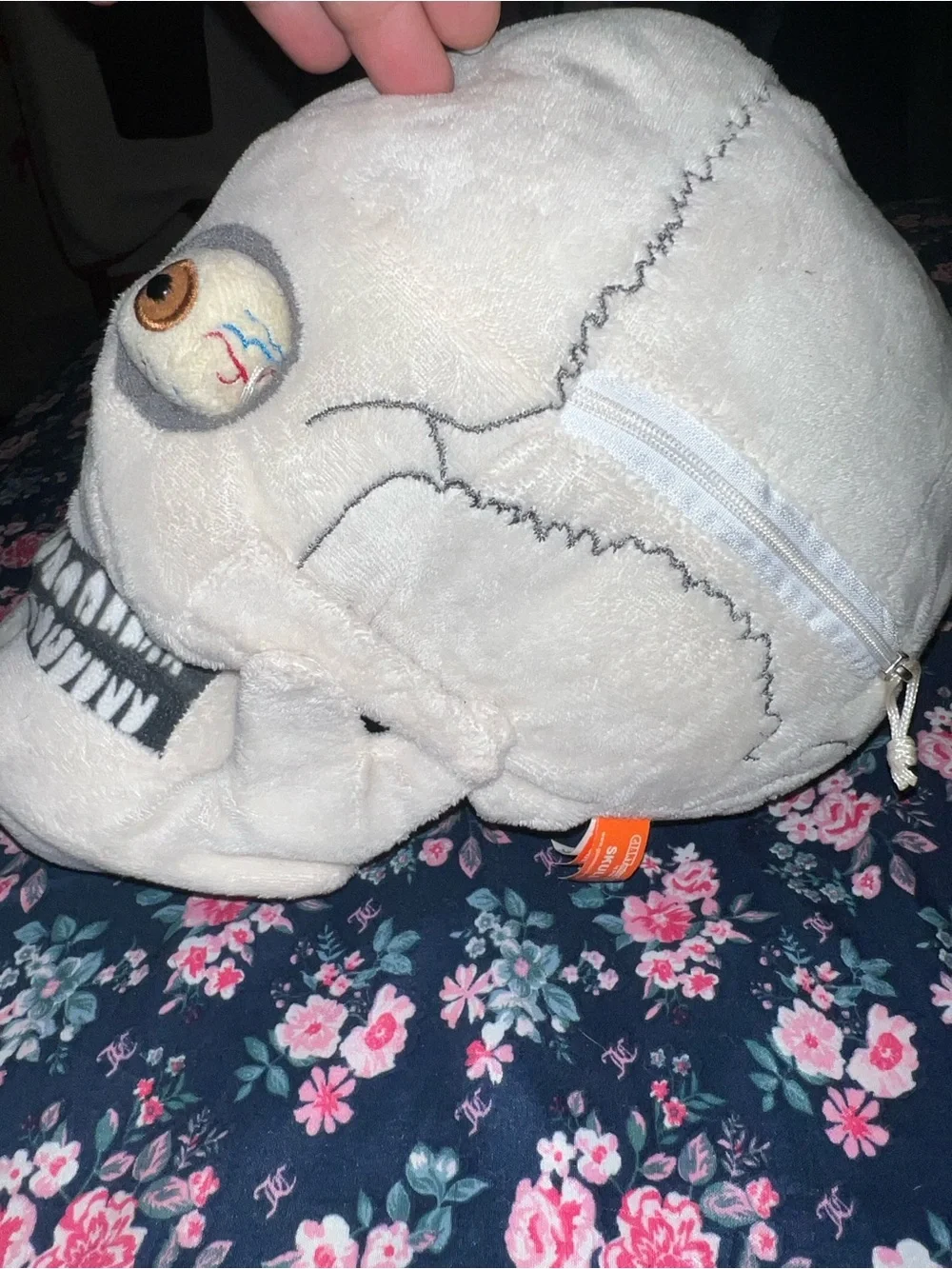 Giant microbes skull by drew oliver